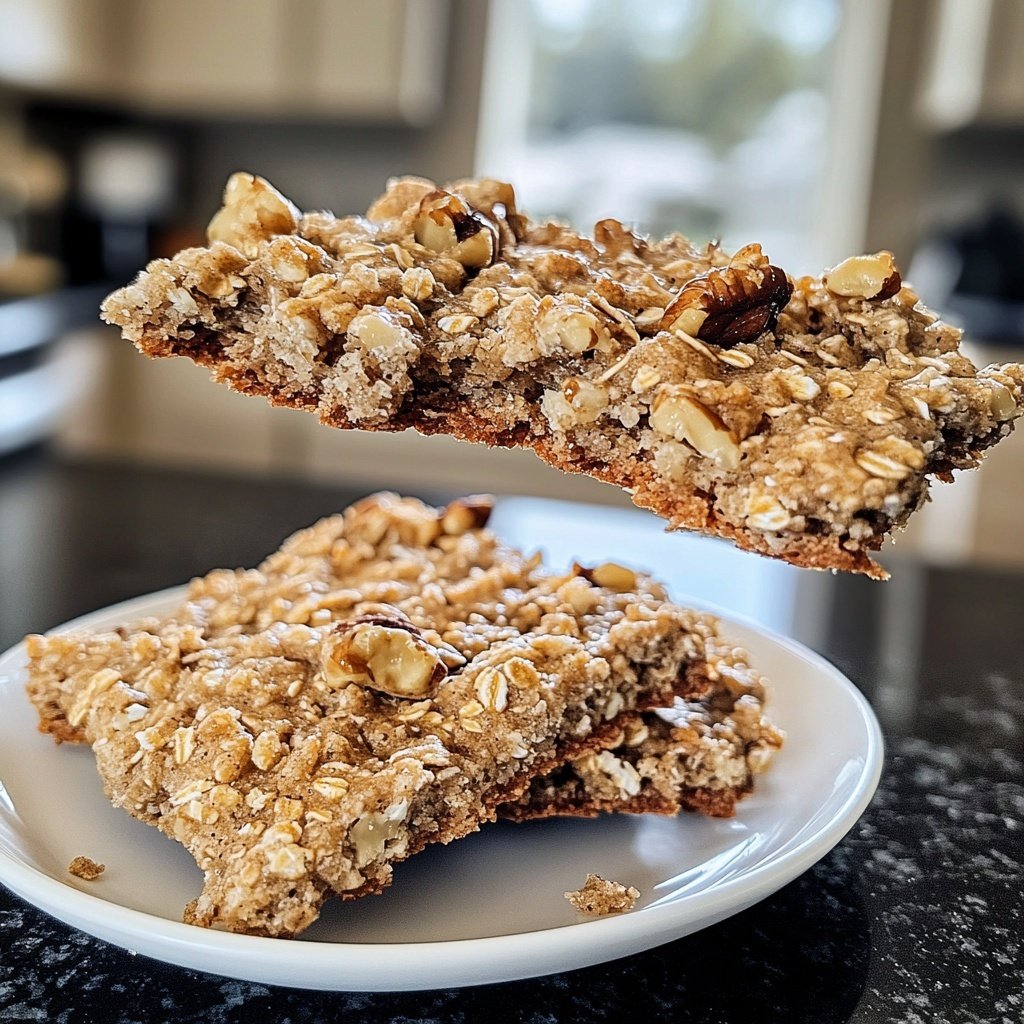 Haferflocken-Walnuss-Plätzchen