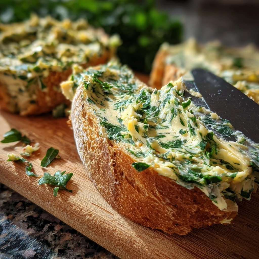 Kräuterbutter Für Baguette
