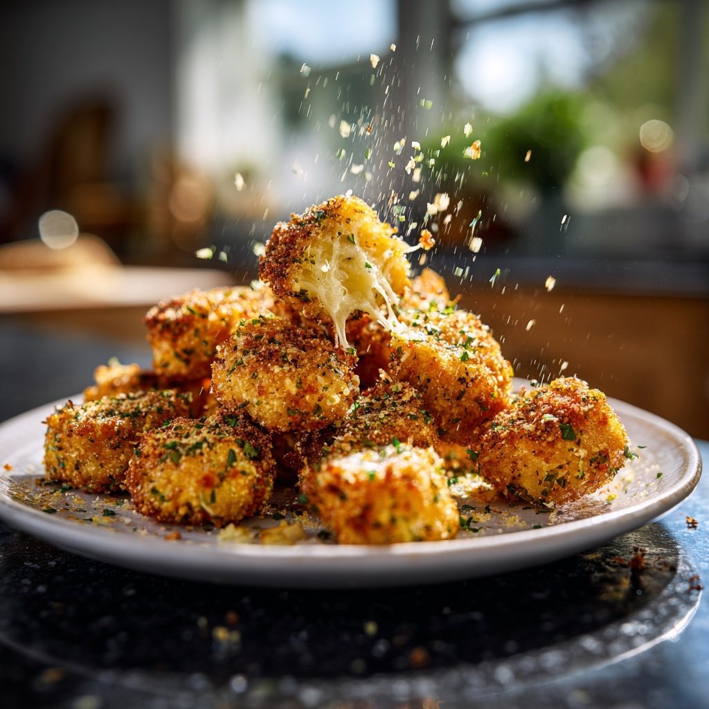 Blumenkohl Parmesan Nuggets
