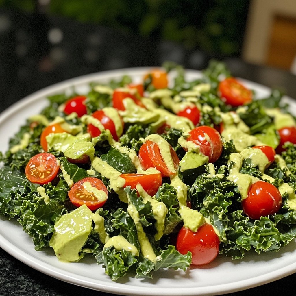 Wholesome Kale Delight – Frischer Salatgenuss